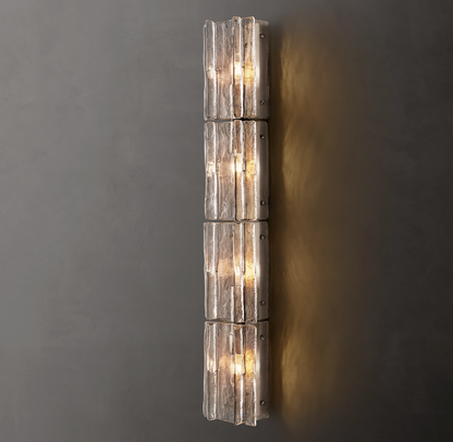 Sharon Clear Glass Grand Sconce