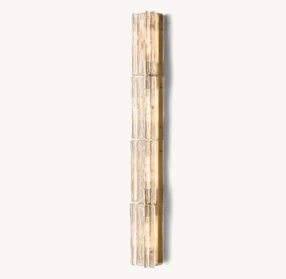 Sharon Clear Glass Grand Sconce