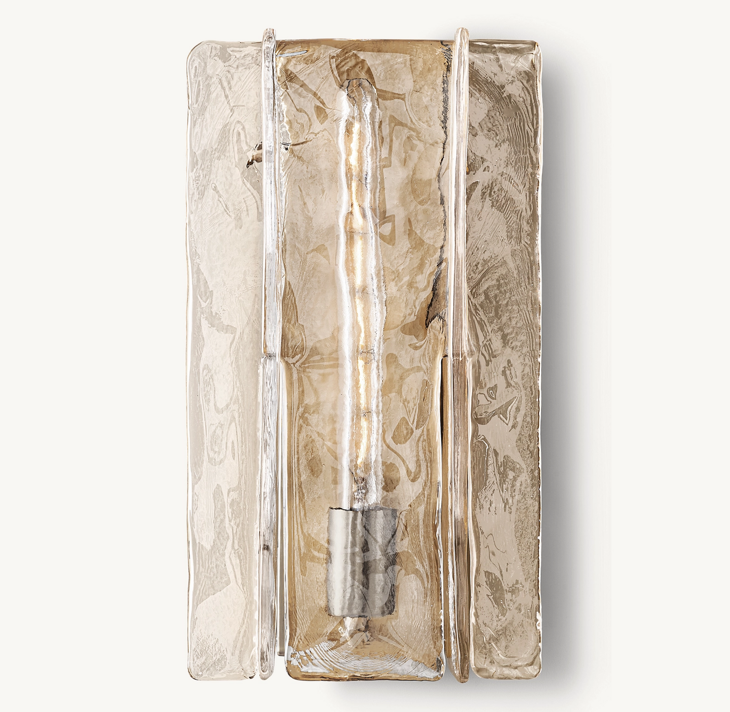 Sharon Clear Glass Sconce 15"