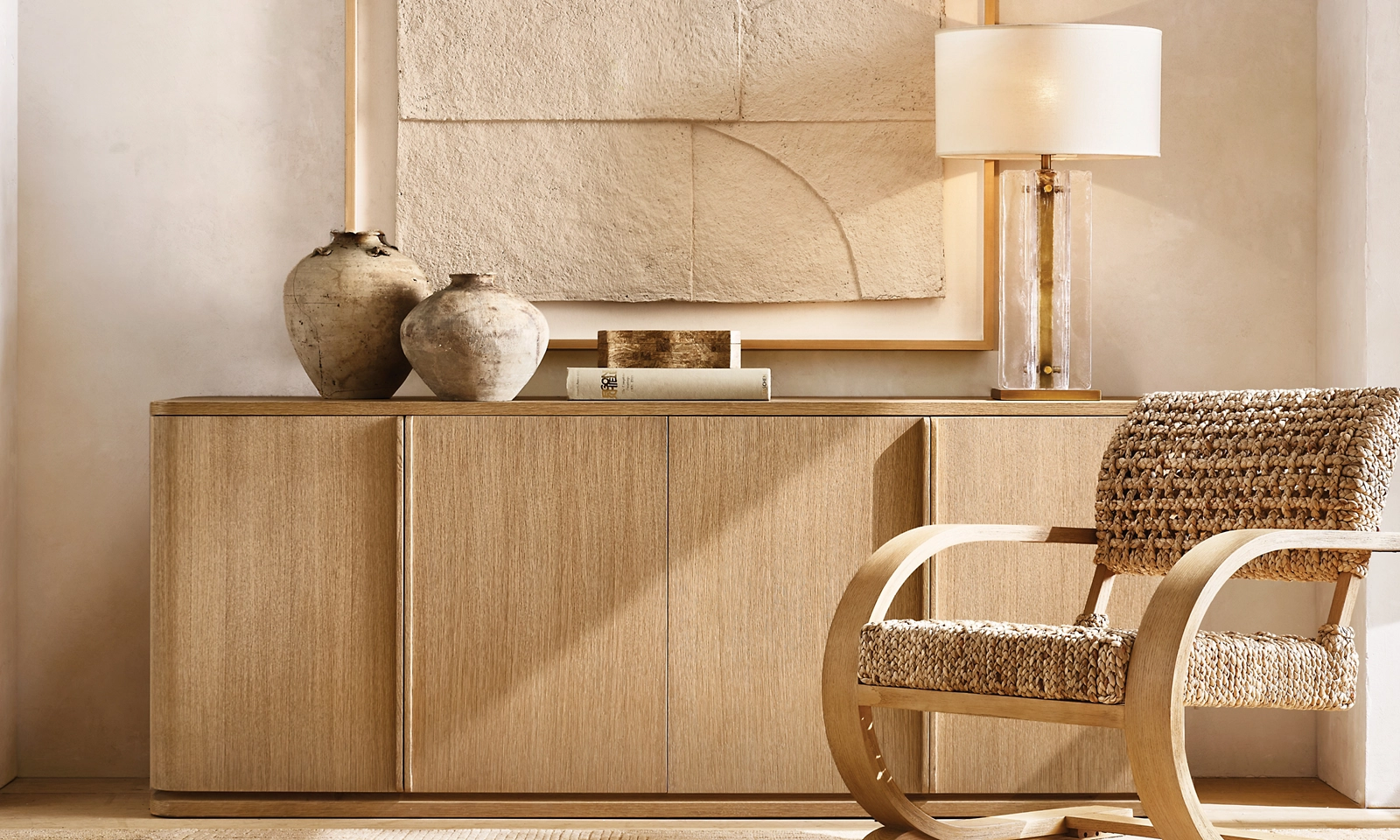 Sharon Clear Glass Table Lamp