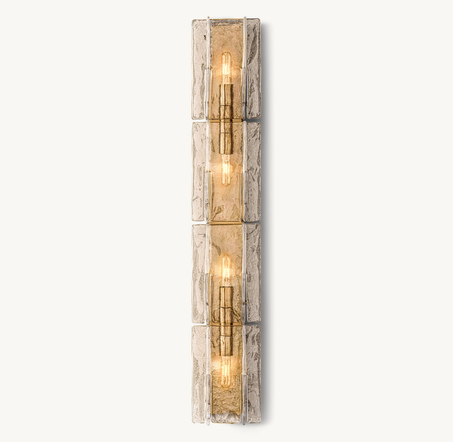 Sharon Smoke Glass Grand Sconce