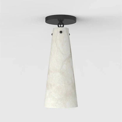 Alabaster Steven Contemporary  Flush Mount