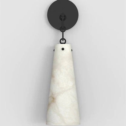 Alabaster Steven Contemporary Wall Sconce