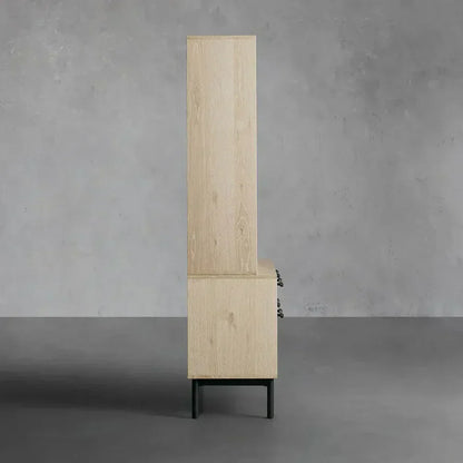 Sullivan Single Bookcase with File Base
