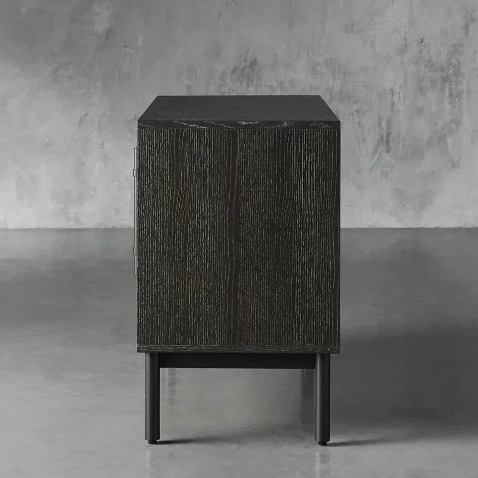 Sullivan Two Door Cabinet in Northman Cinder