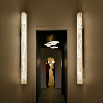 Sylvia Modern Alabaster Wall Sconce 3''