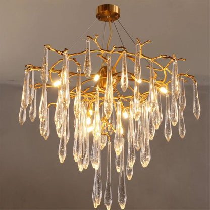 Tanner Branch Crystal Chandelier