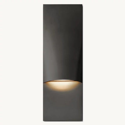 Tazier Vertical Rectangular Sconce 18"H