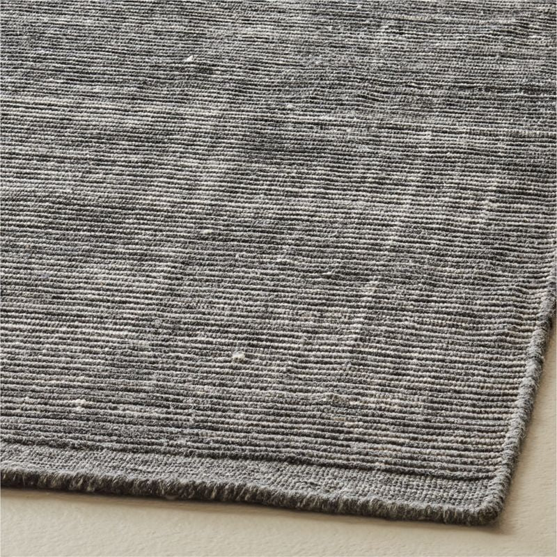 Leera Handloomed Black Performance Area Rug 10'X14'