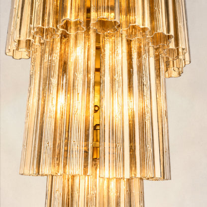 Vigor Smoke Glass Wall Sconce