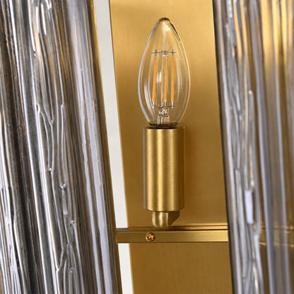 Vigor Smoke Glass Wall Sconce
