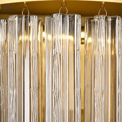 Vigor Smoke Glass Wall Sconce