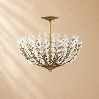 Vivien Glass Flushmount
