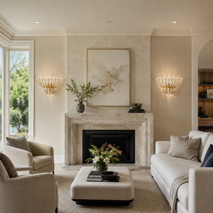 Vivien Glass Wall Sconce
