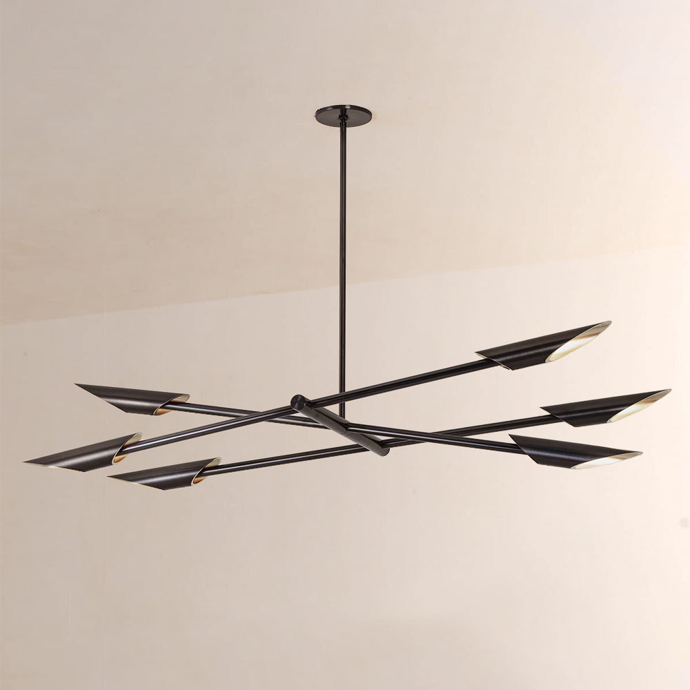 Vtura Linear Cylindrical Chandelier