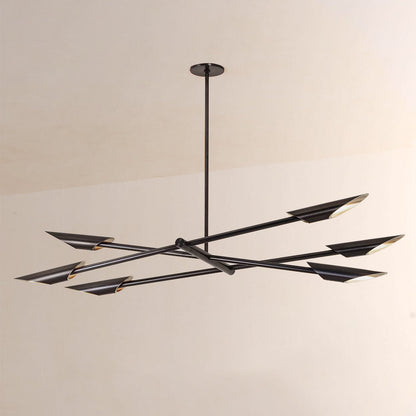 Brio Linear Cylindrical Chandelier