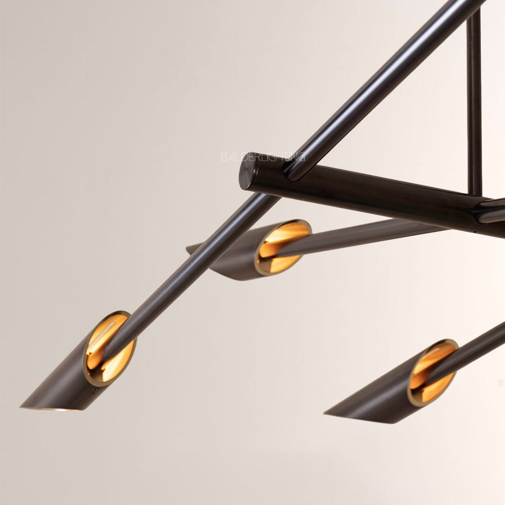 Vtura Linear Cylindrical Chandelier