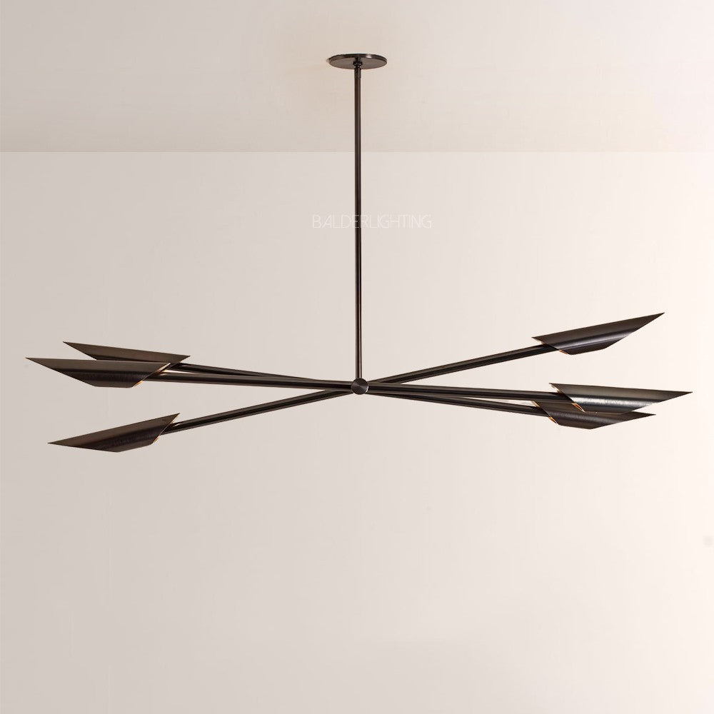 Vtura Linear Cylindrical Chandelier