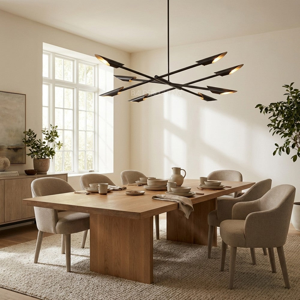 Vtura Linear Cylindrical Chandelier