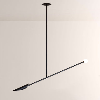 Brio Single Angular Cylindrical Pendant