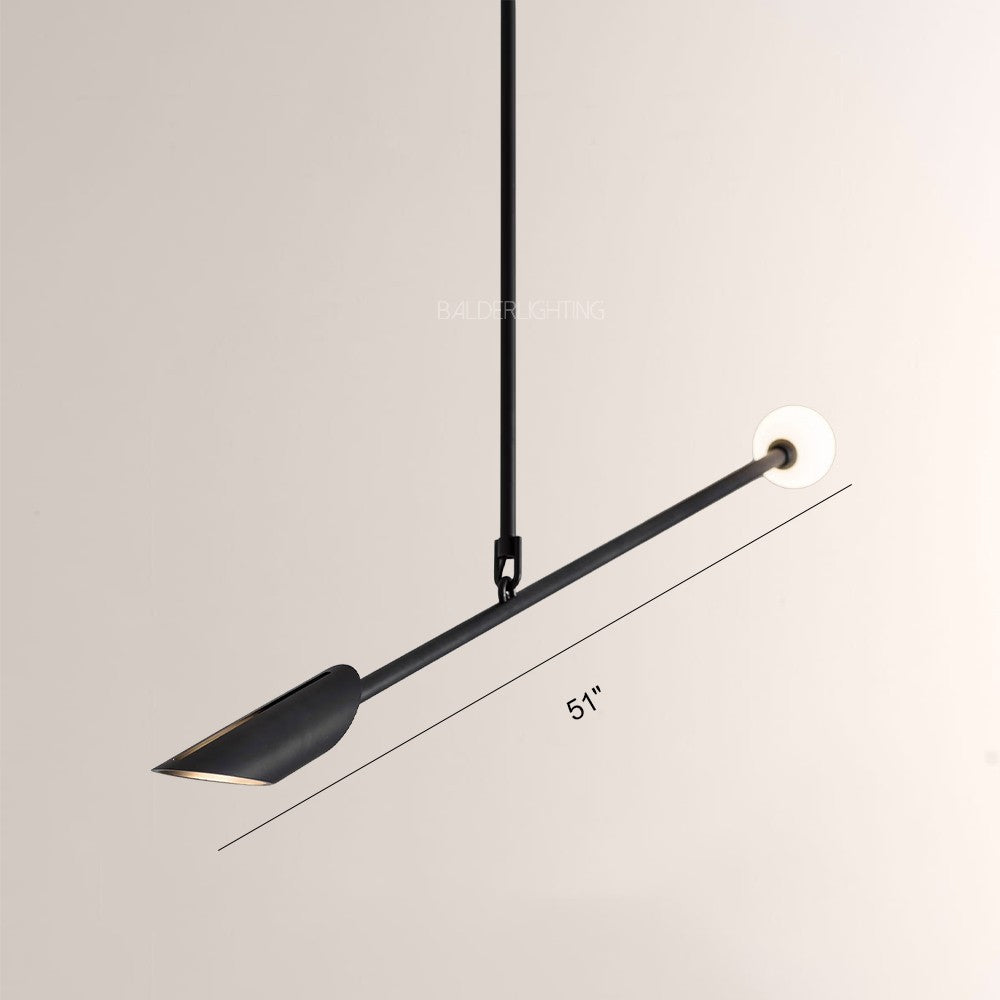 Vtura Single Angular Cylindrical Pendant