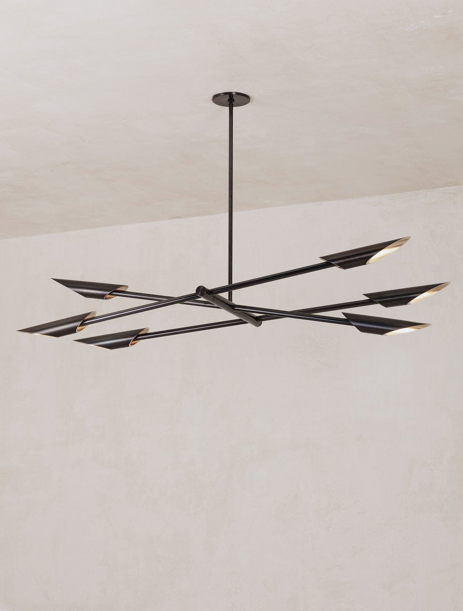 Brio Linear Cylindrical Chandelier