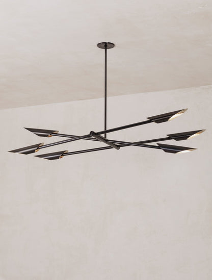 Brio Linear Cylindrical Chandelier