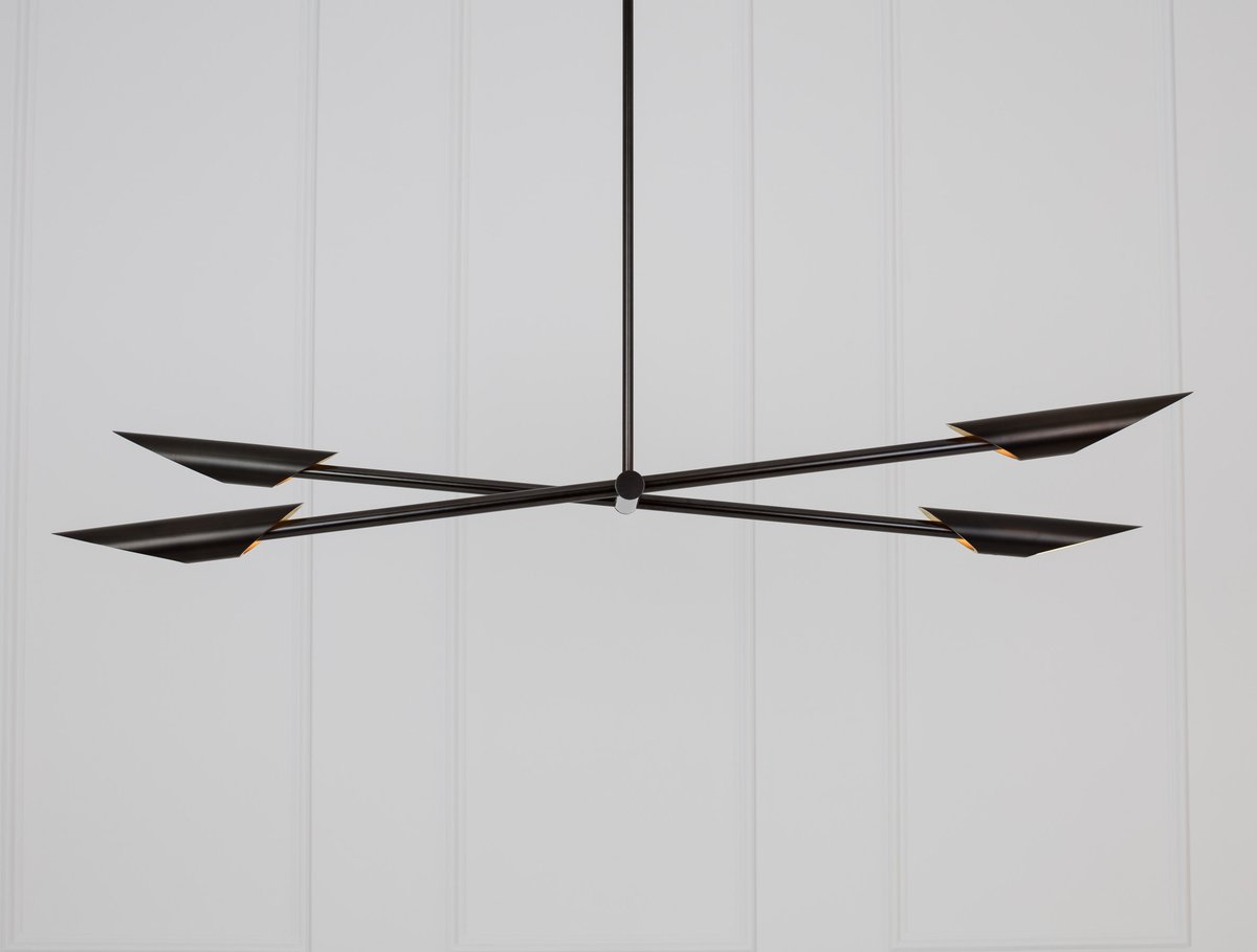 Brio Linear Cylindrical Chandelier