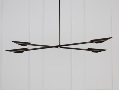 Brio Linear Cylindrical Chandelier