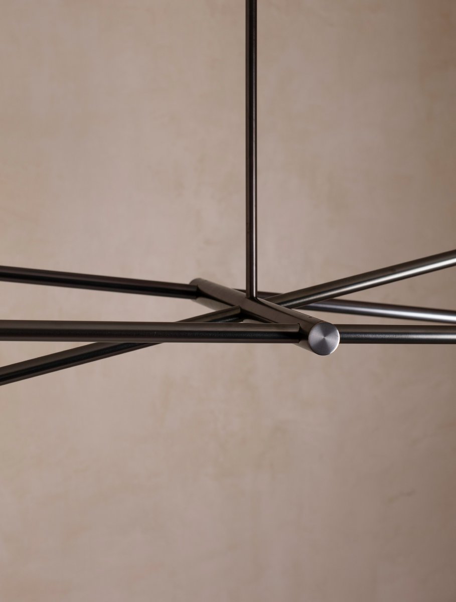 Brio Linear Cylindrical Chandelier