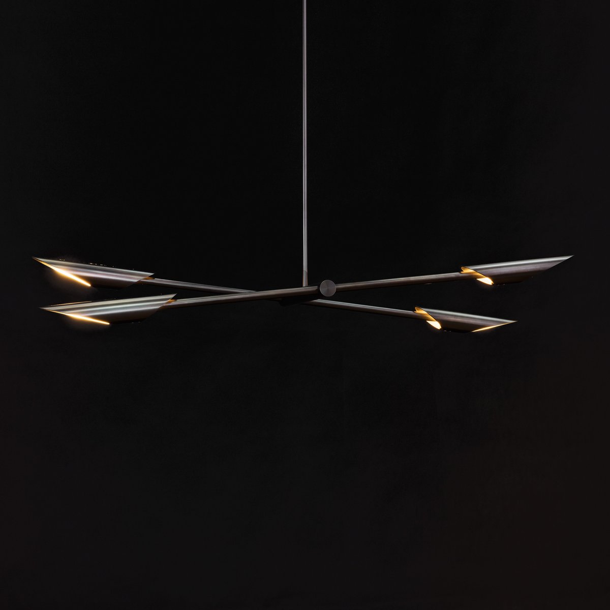Brio Linear Cylindrical Chandelier