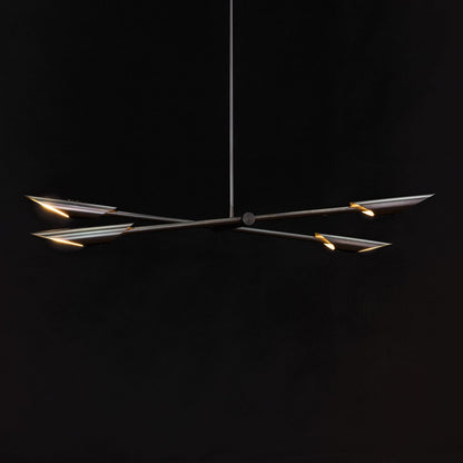 Brio Linear Cylindrical Chandelier