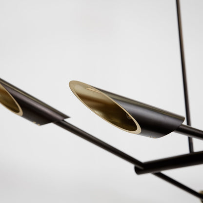 Brio Linear Cylindrical Chandelier