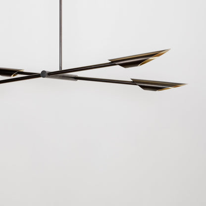 Brio Linear Cylindrical Chandelier