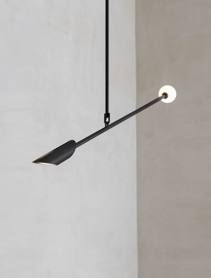Brio Single Angular Cylindrical Pendant