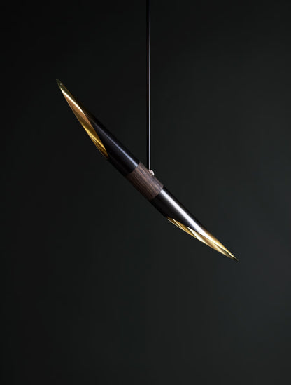 Brio Two Angular Cylindrical Pendant