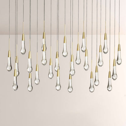 Waterdrop Linear Chandelier