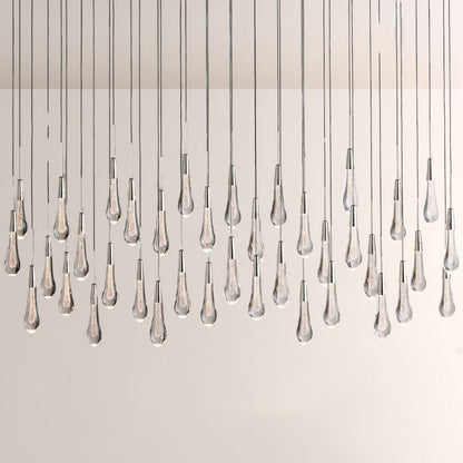 Waterdrop Linear Chandelier