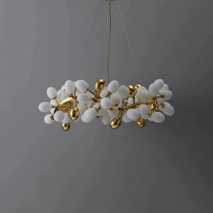Zenora Modern Grape Round Chandelier