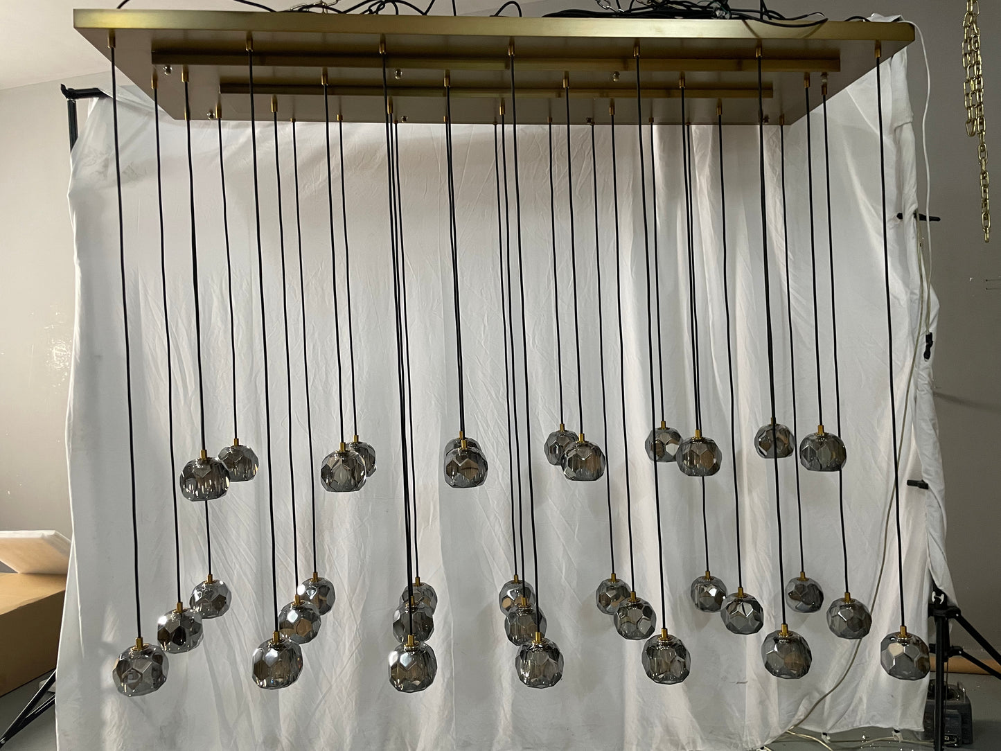 Balle Rectangular Chandelier 72 Inch（Customized)
