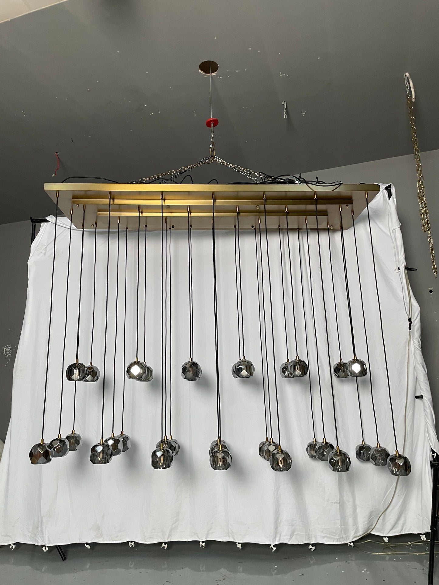 Balle Rectangular Chandelier 72 Inch（Customized)