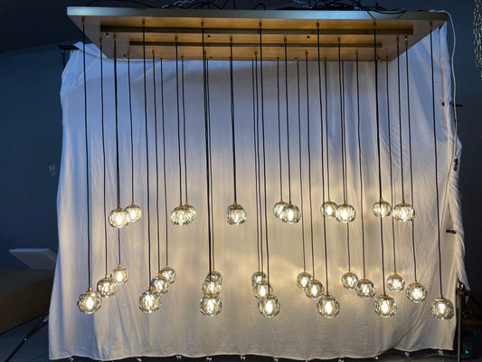 Balle Rectangular Chandelier 72 Inch（Customized)